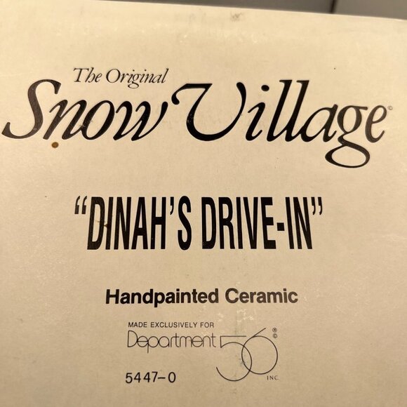 Department 56 Dinah’s Drive-in 5447-0 - Picture 2 of 13